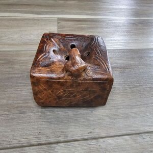 Decorative Handmade Pottery Frog Ashtray